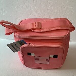 Minecraft Pig Bag Insulated Igloo Square Cooler Bag 9-Can Capacity New